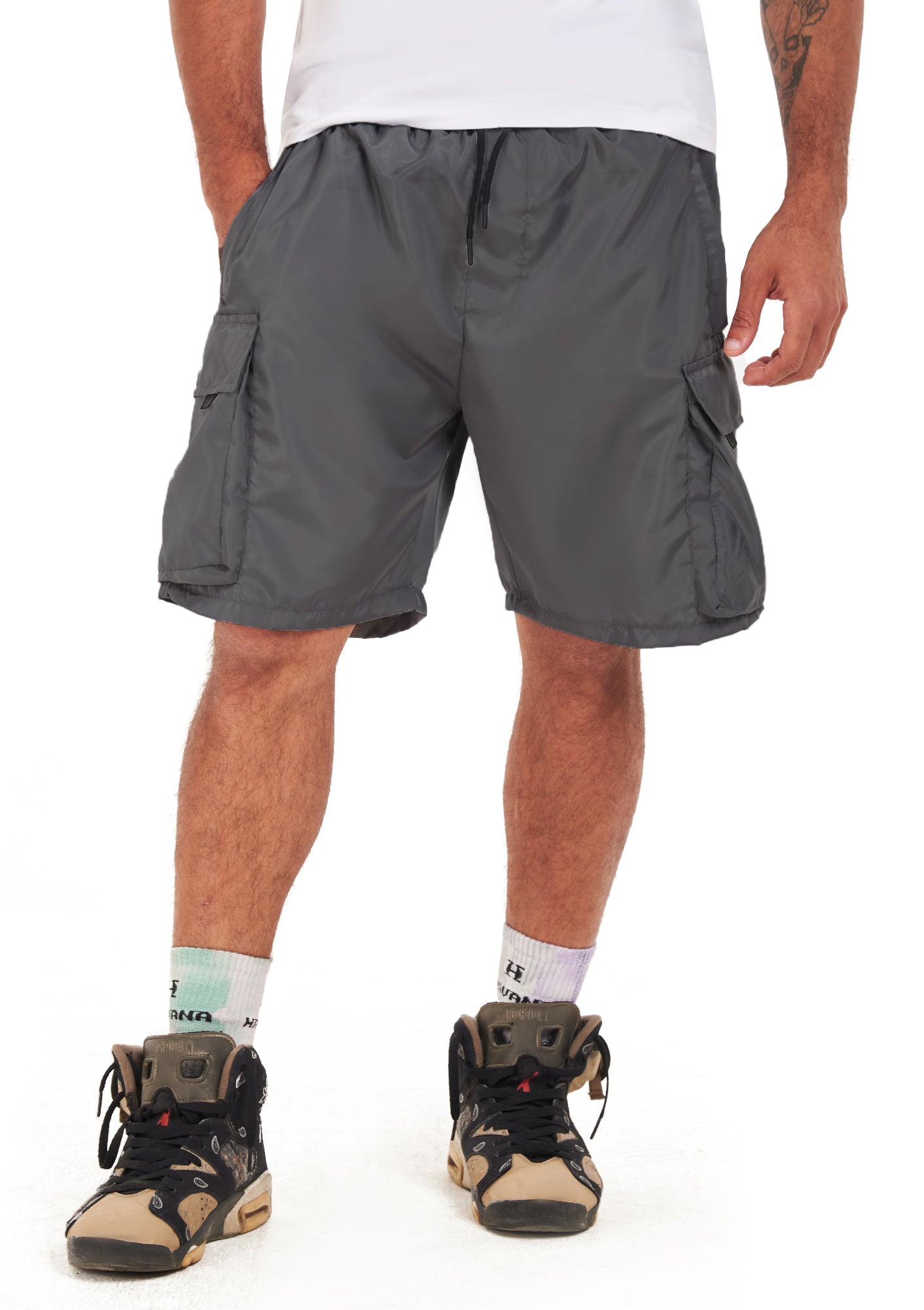D-Gray waterproof short